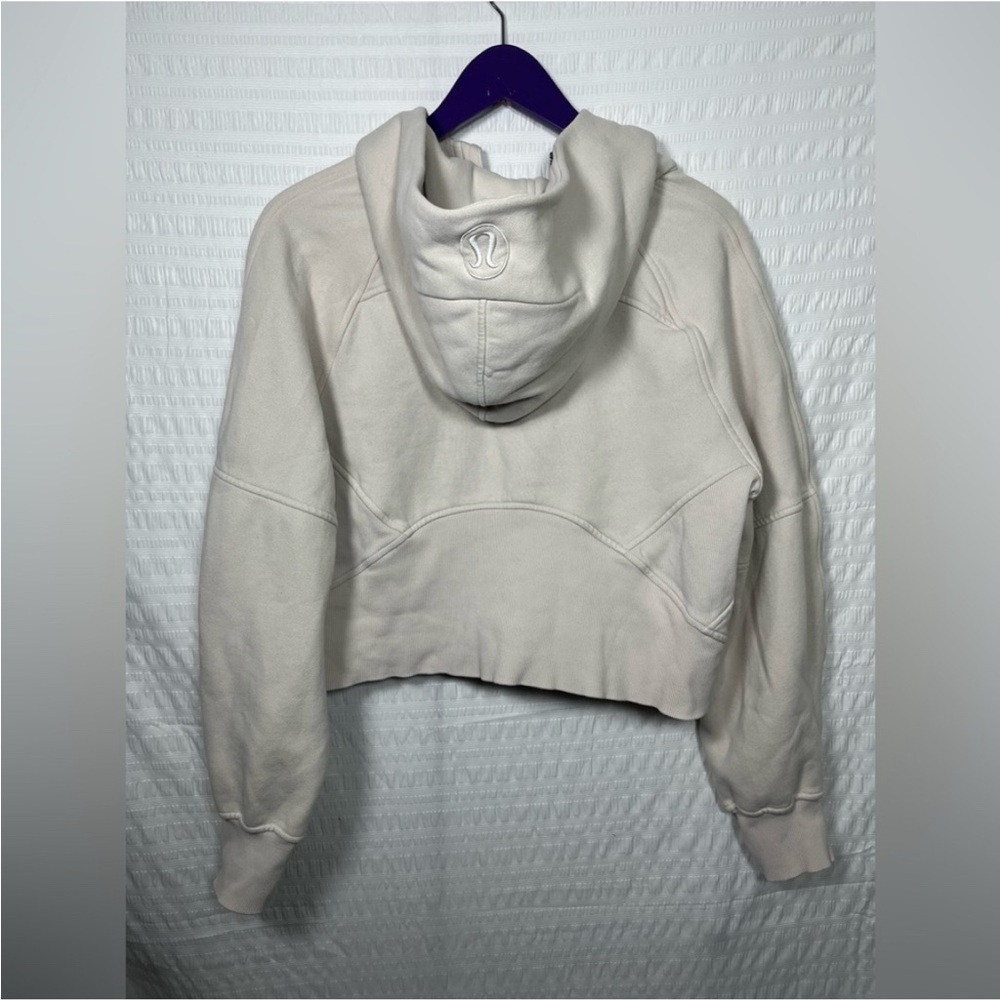 Lululemon Scuba Hoodie Half Zip Heathered
Bone/Cream Size XS/S - Picture 2 of 14